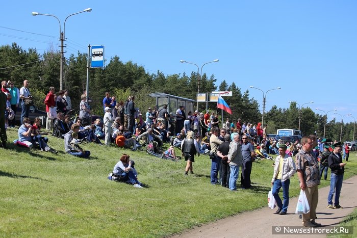 В Сестрорецке отметили День пограничника 2015