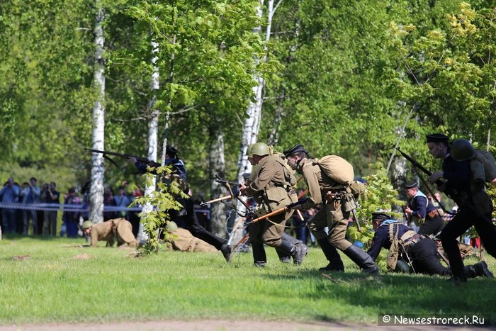 В Сестрорецке отметили День пограничника 2015