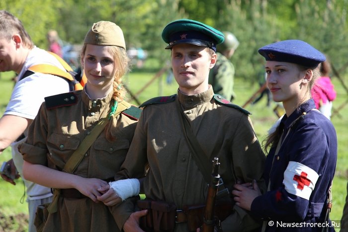 В Сестрорецке отметили День пограничника 2015