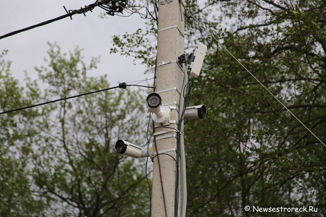 В Курортном районе на пляжах устанавливаются видеокамеры