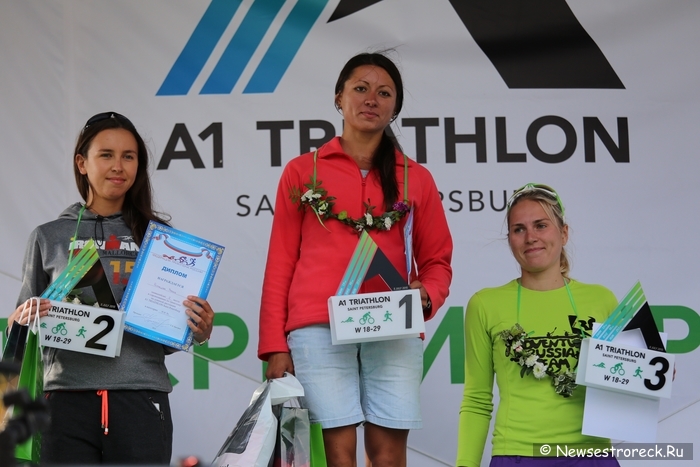 На Петровском Арсенале состоялся A1 TRIATHLON Saint Petersburg 2015