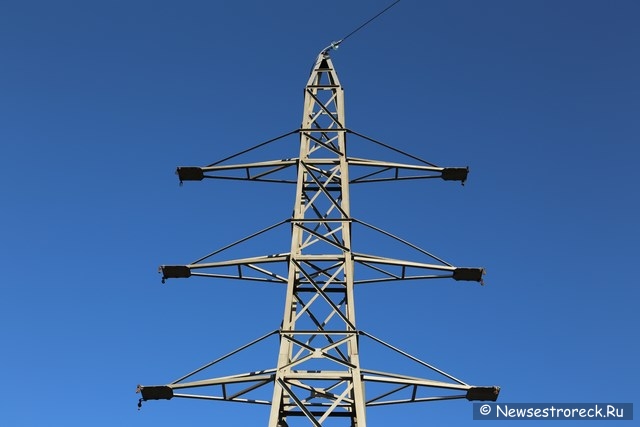 В Сестрорецке украли почти полтора километра высоковольтных проводов