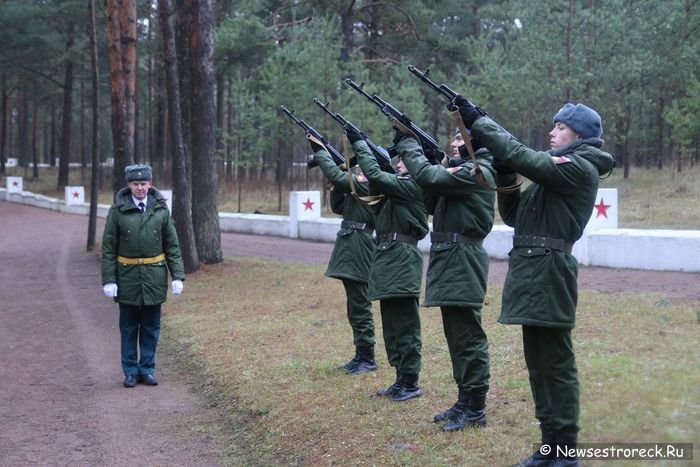 В Сестрорецке захоронили останки 28 советских солдат В Сестрорецке захоронили останки 28 советских солдат