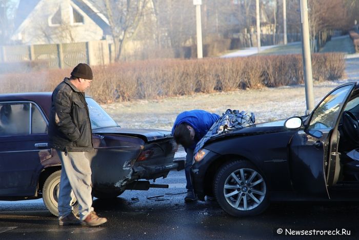 ДТП: BMW догнала «Жигули»