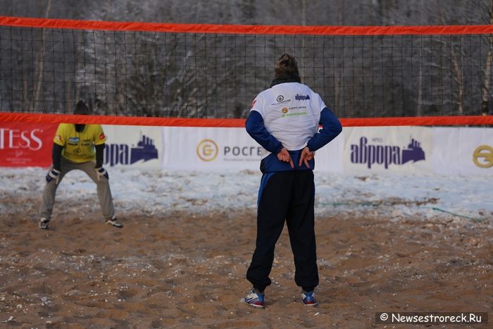 В Сестрорецке прошел «Snow Volley Christmas – 2016»
