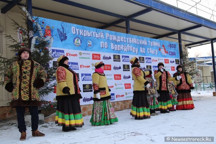 В Сестрорецке прошел «Snow Volley Christmas – 2016»