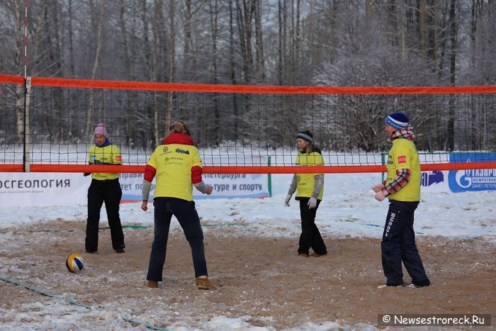 В Сестрорецке прошел «Snow Volley Christmas – 2016»