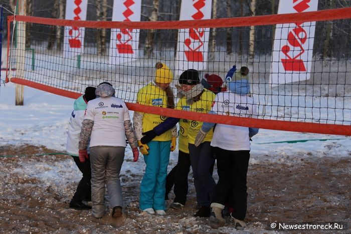 В Сестрорецке прошел «Snow Volley Christmas – 2016»