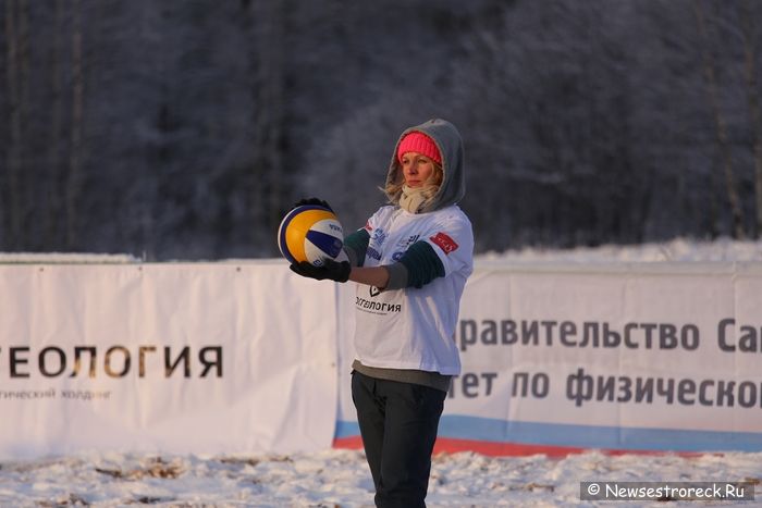 В Сестрорецке прошел «Snow Volley Christmas – 2016»