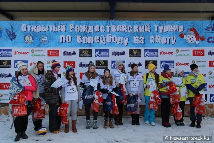 В Сестрорецке прошел «Snow Volley Christmas – 2016»