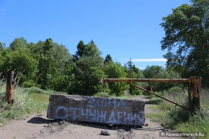 В Сестрорецке заработал снегоприемник «Зона отчуждения»