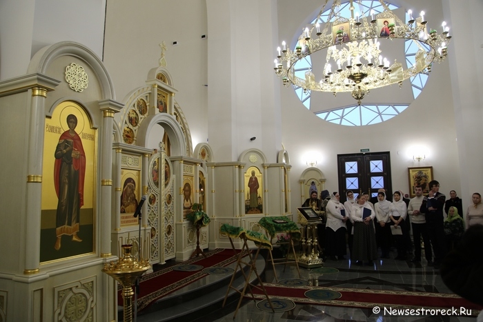 В Сестрорецке освятили храм Ксении Петербургской