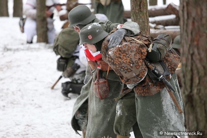 В Сестрорецке состоялась военно-историческая реконструкция "Западный фронт"