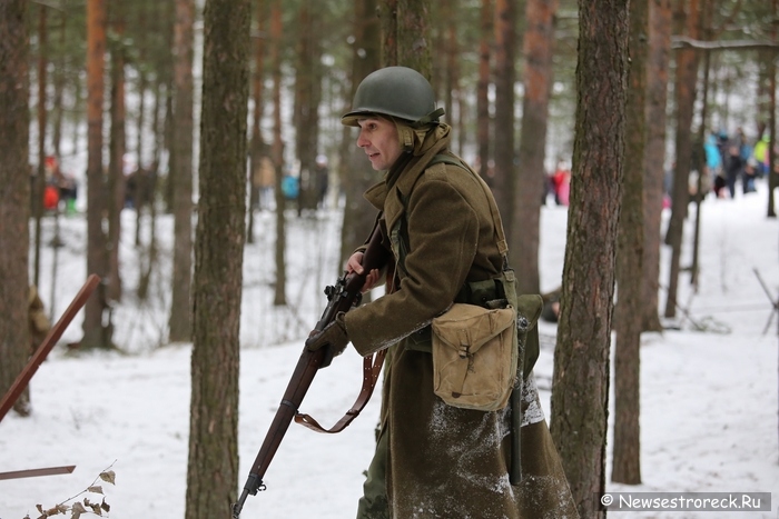 В Сестрорецке состоялась военно-историческая реконструкция "Западный фронт" В Сестрорецке состоялась военно-историческая реконструкция "Западный фронт"