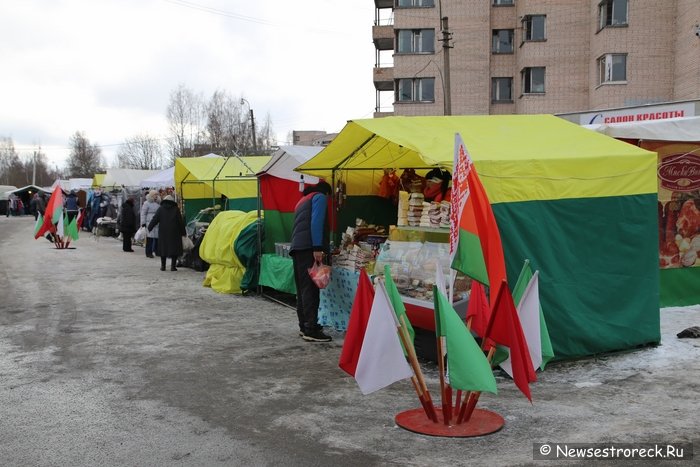 Ярмарка товаров из Белоруссии открылась в Сестрорецке