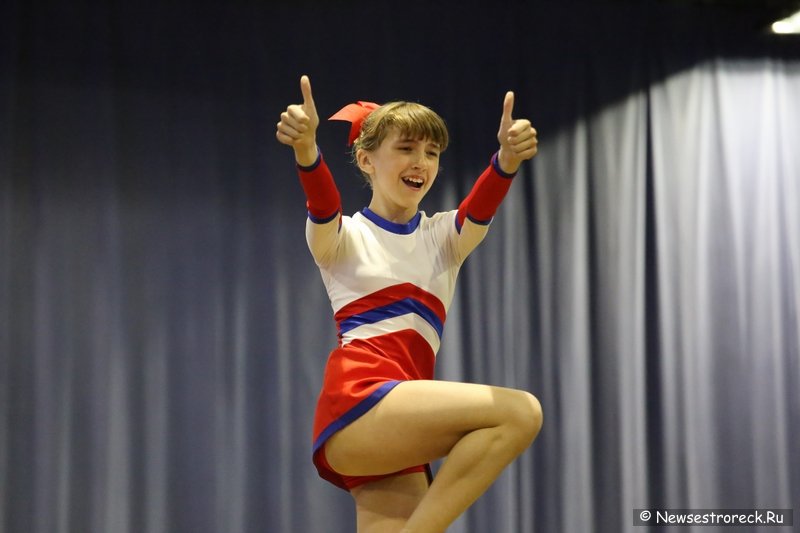 Турнир по черлидингу «CHEER OPEN - 2016» прошел в Сестрорецке