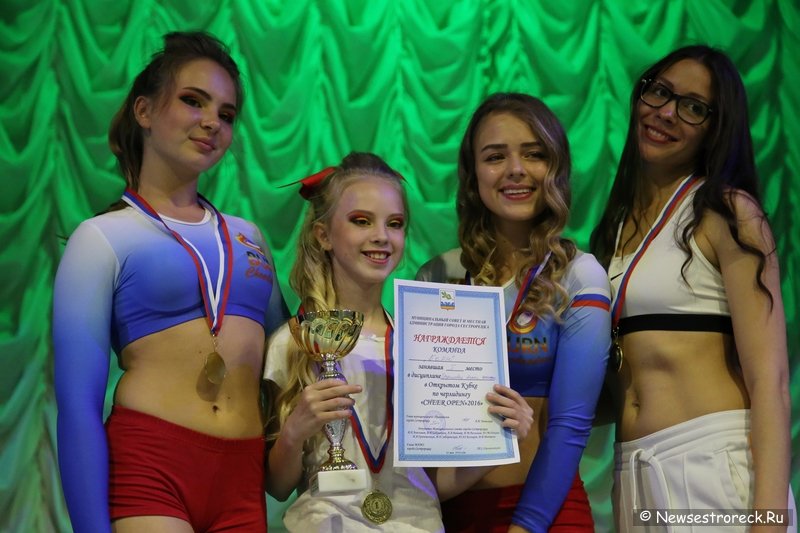 Турнир по черлидингу «CHEER OPEN - 2016» прошел в Сестрорецке Турнир по черлидингу «CHEER OPEN - 2016» прошел в Сестрорецке