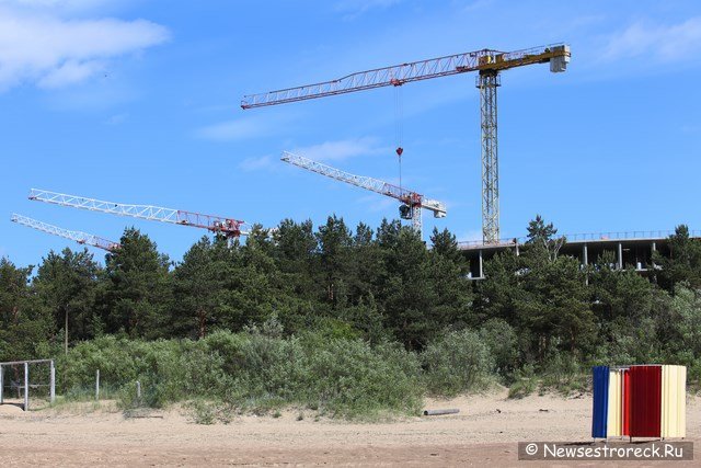 Два новых пляжа заработали в Курортном районе