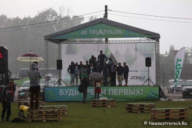 В Сестрорецке прошел чемпионат России по триатлону