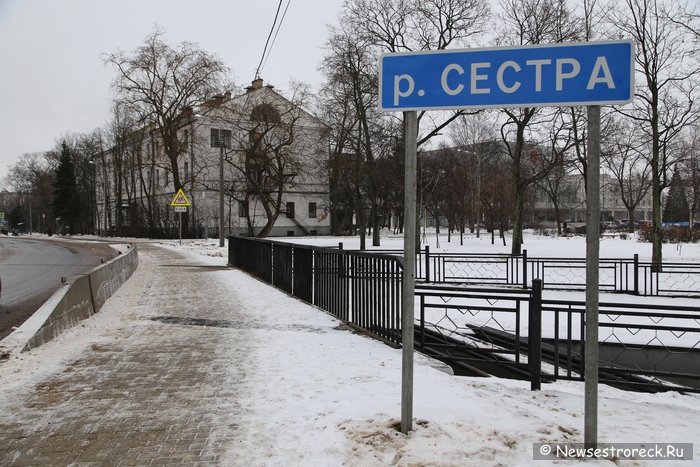 У реки Малая Сестра установили правильные знаки У реки Малая Сестра установили правильные знаки