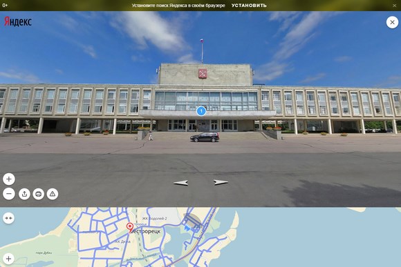 На Яндекс.Картах появились новые панорамы Сестрорецка