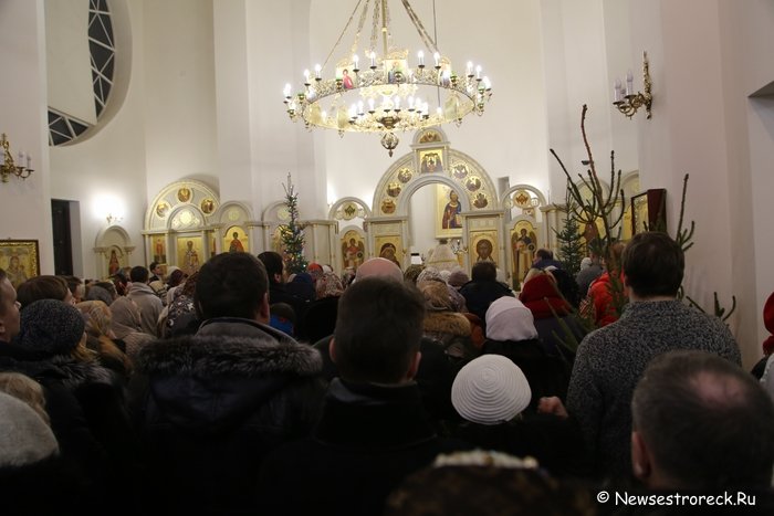 Православные сестроречане встретили Рождество 