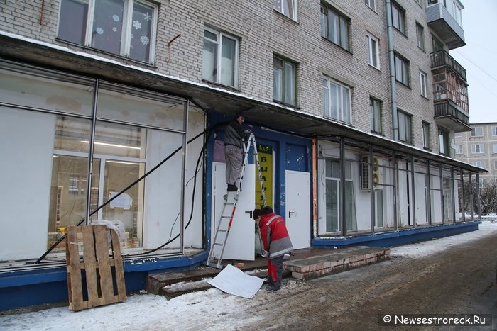 На ул.Борисова, д.4 готовится к открытию магазин «Магнит» На ул.Борисова, д.4 готовится к открытию магазин «Магнит»