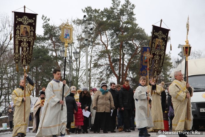 Праздник Крещения Господня отметили в Сестрорецке