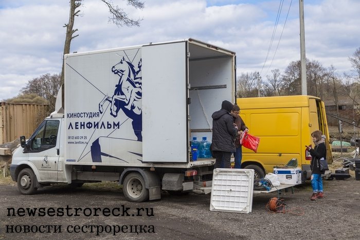 В Сестрорецке снимали кино «Черно-белые танцы»