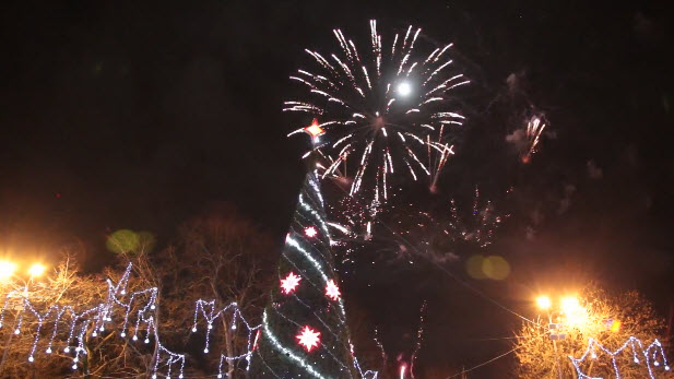 Новогодний салют - 2018. Сестрорецк