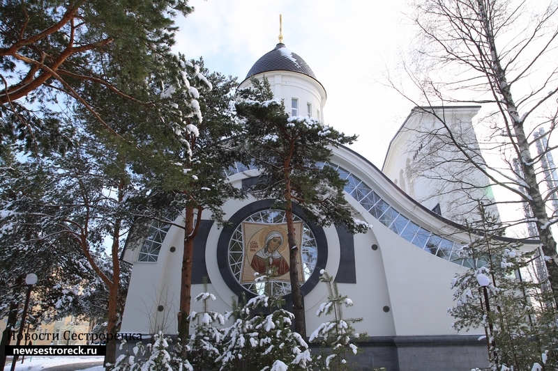 В Сестрорецке официально сдали церковь Ксении Блаженной