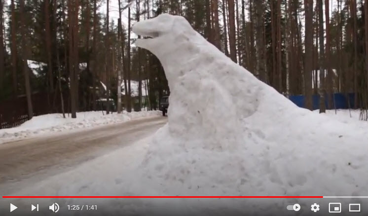 Динозавры в Комарово