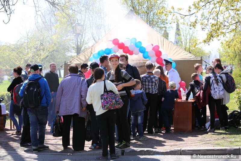 В Сестрорецке прошли мероприятия, посвященные 365-летию пожарной охраны России