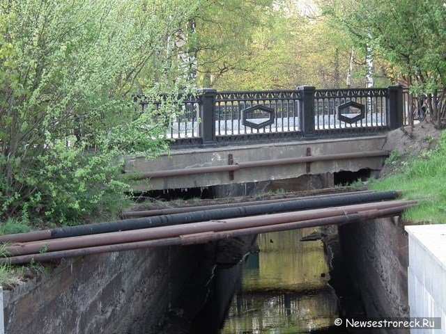 Мост в Сестрорецке в этом году решили не сносить