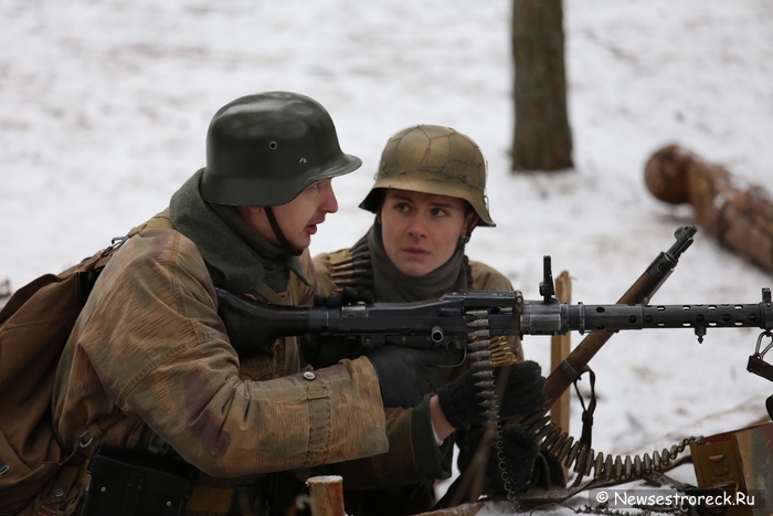 В Сестрорецке состоялась военно-историческая реконструкция "Западный фронт"