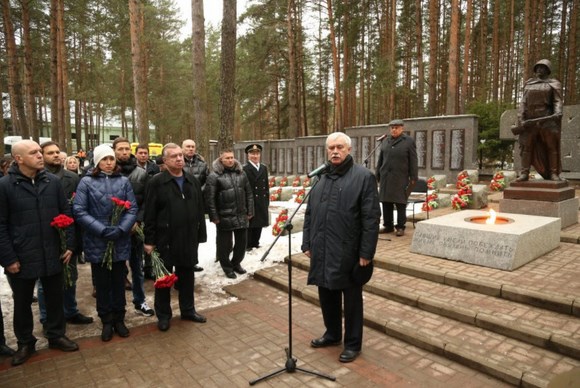 В Сестрорецке захоронили останки 21 неизвестного солдата